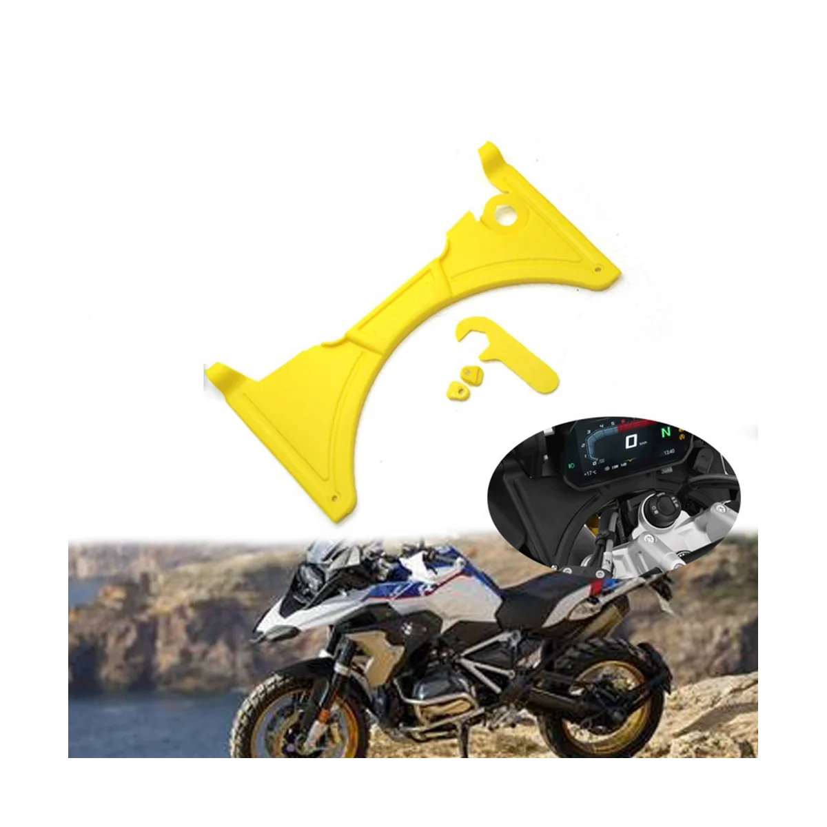 Обтекатель вилочного щита для кабины мотоцикла