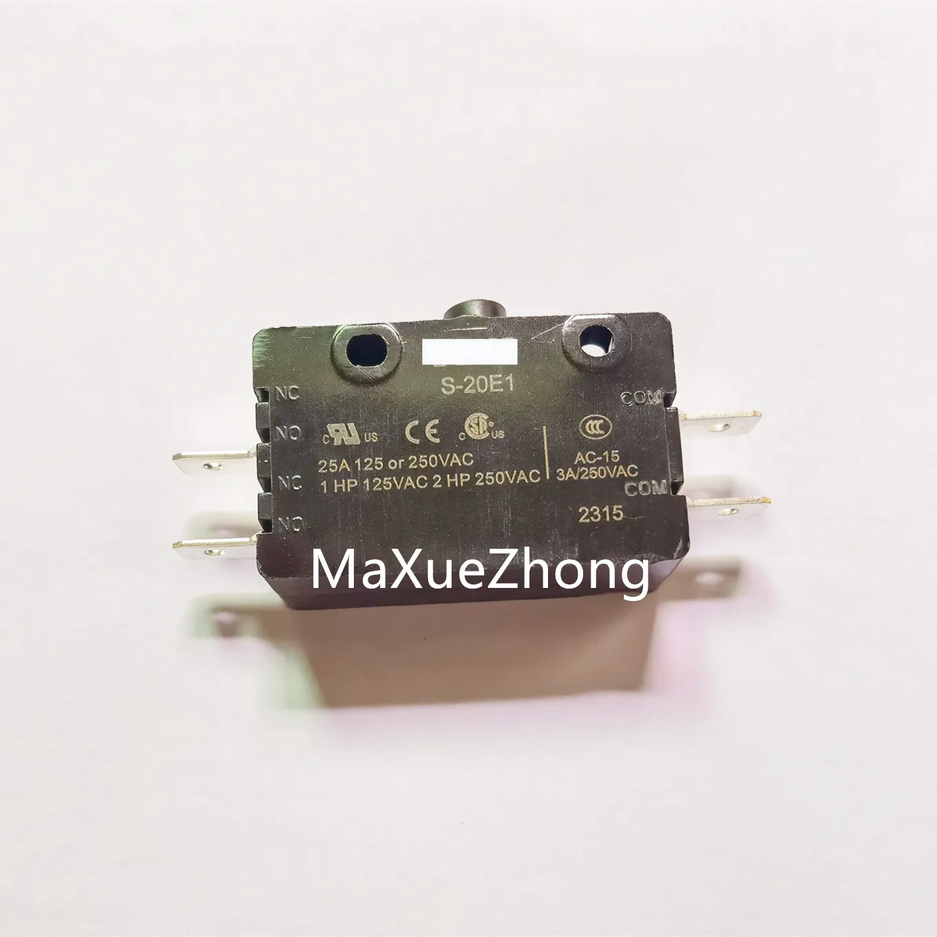 Original new 100% S-20E1 power switch of floor washer 20A 25A 4pin carpet machine switch S20E1