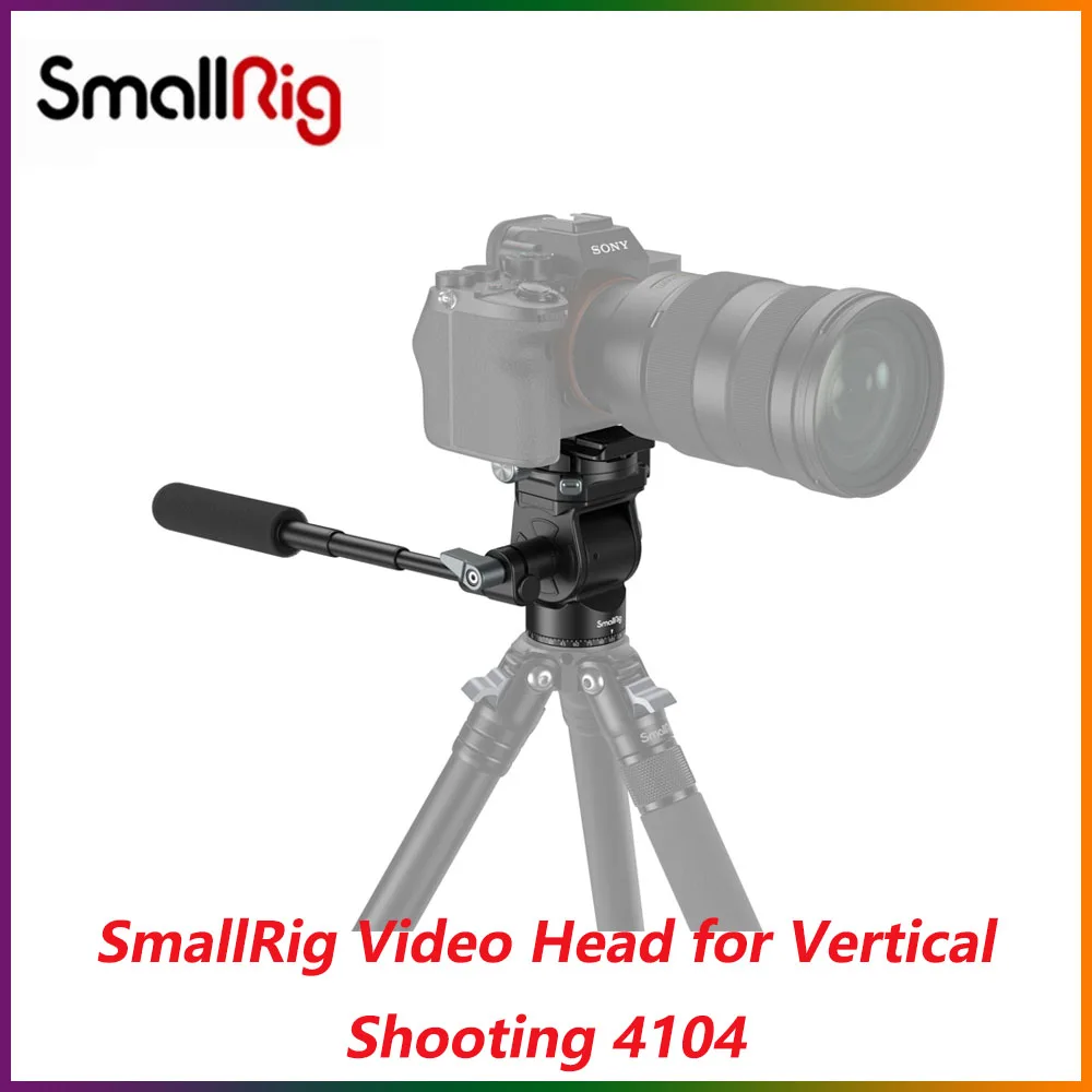 

SmallRig Video Head for Vertical Shooting with a removable telescopic handle to swivel 360° photographic accessories 4104