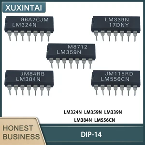 50Pcs/Lot LM324N LM359N LM339N LM384N LM556CN LM DIP-14