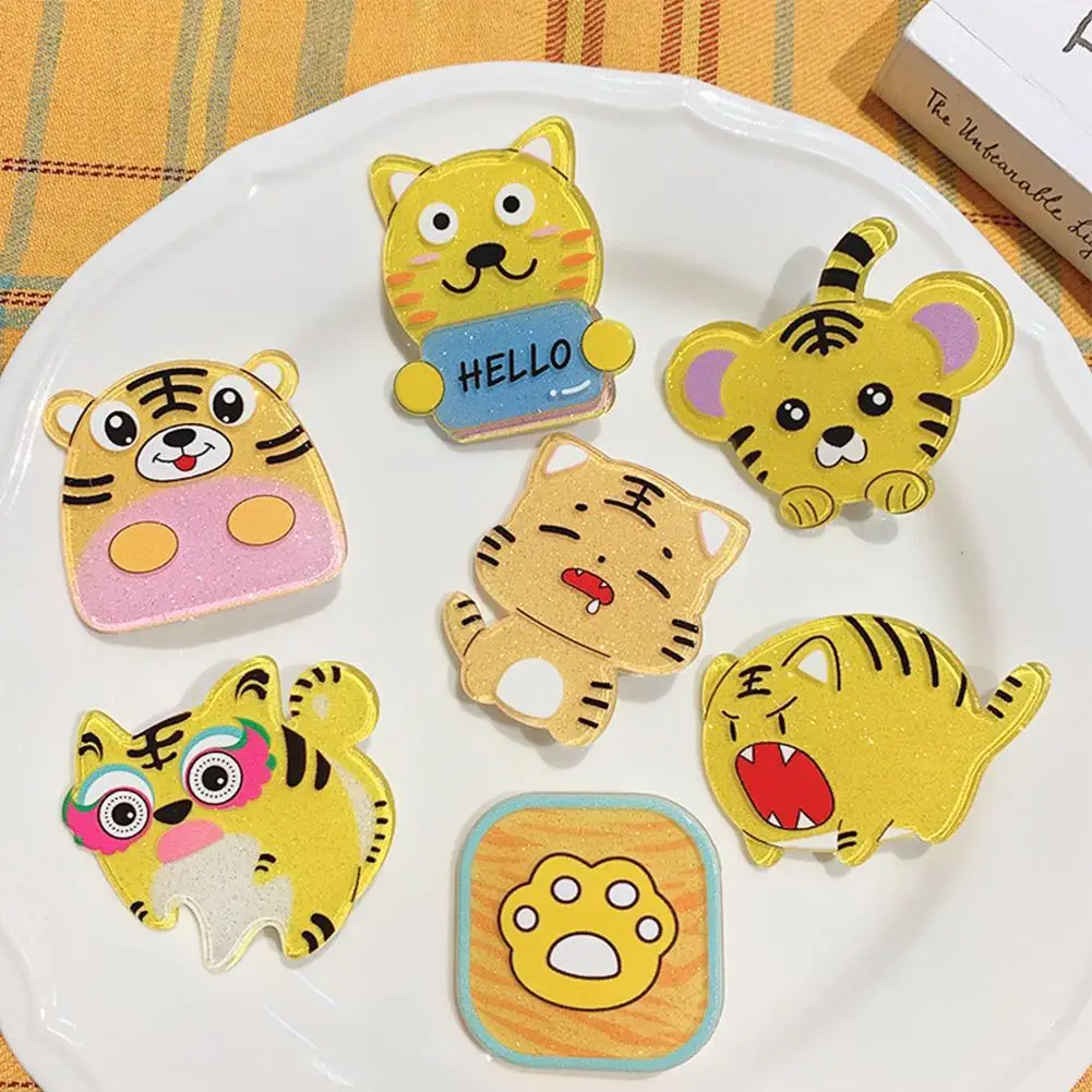 

2022 New Year Tiger Cute Cartoon Animal Hairpins Hair Accessories Girl Baby Sweet Lovely Children Headwear Wholesale