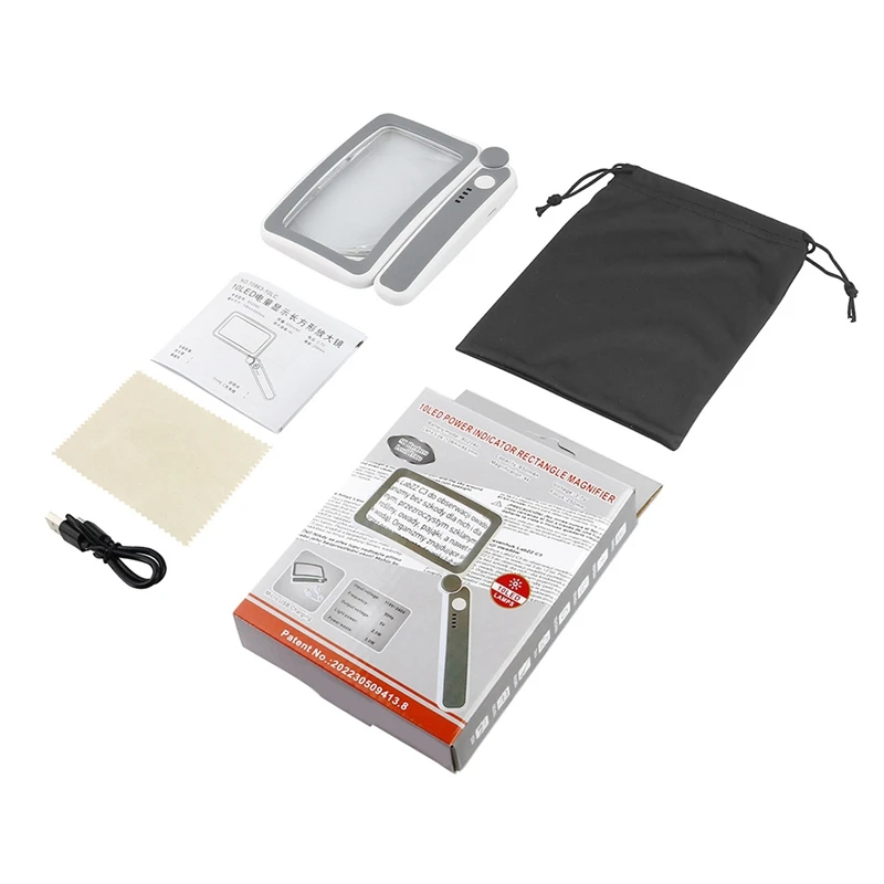 Увеличительное стекло со встроенными деталями для чтения подарков запасная