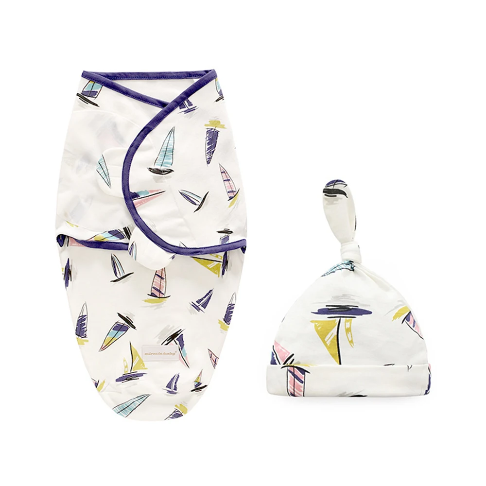 Пеленальное Одеяло для новорожденных, мягкое детское одеяло для пеленания и пеленание, одеяло на молнии, спальный мешок, пеленальная шапочка, комплект Пеленальное Одеяло для новорожденных, мягкое детское одеяло для пеленания и пеленание, одеяло на молнии, спальный мешок, пеленальная шапочка, комплект