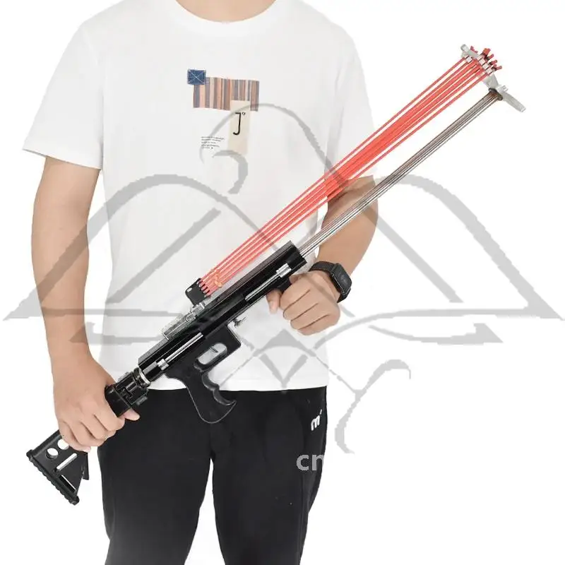 Мощная складная рогатка винтовка механическая катапульта уличные игрушки для