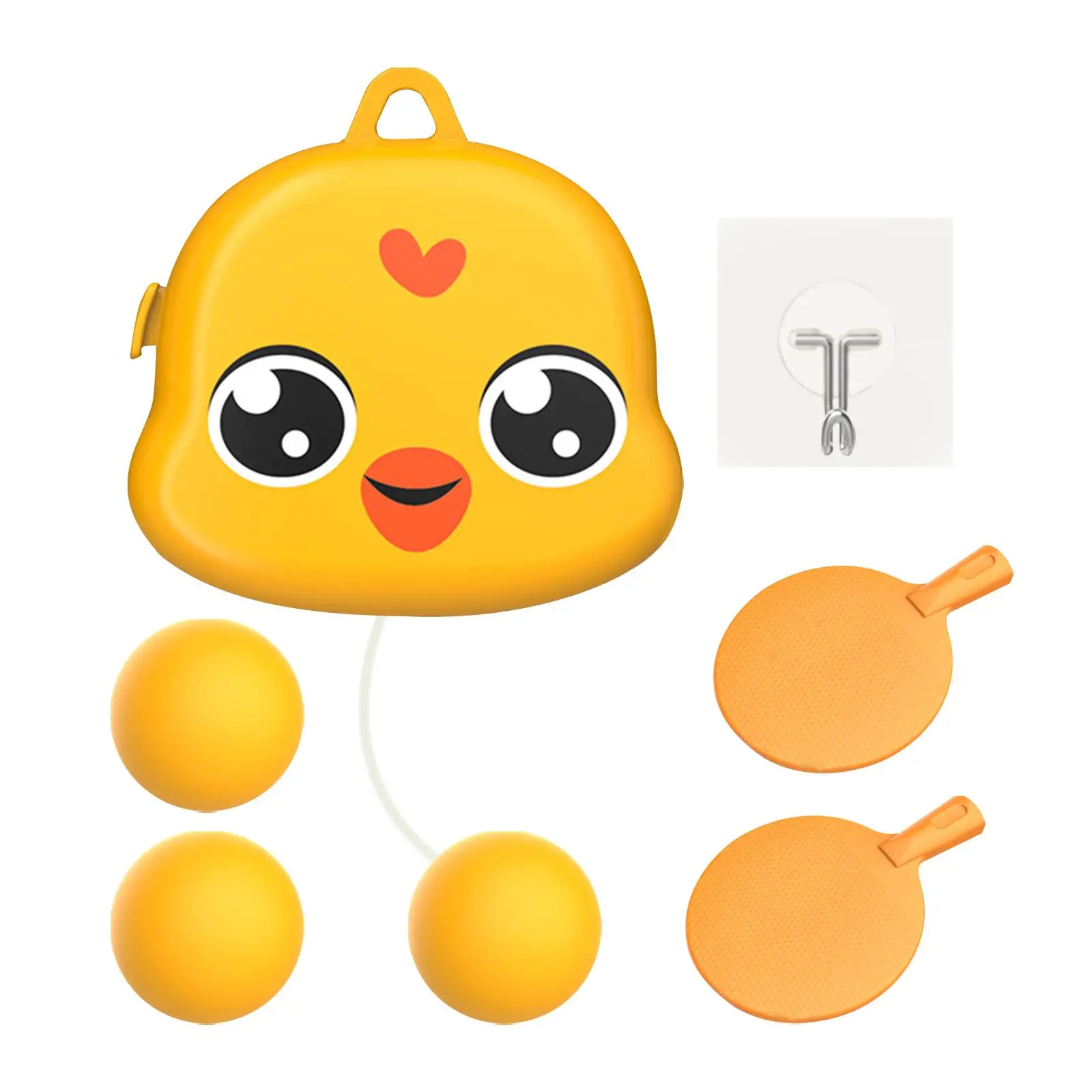 

Hanging Table Tennis Trainer No Need Table Parent Child Toy Solo Practice Ping Pong Trainer for Boys Family Kids Children Adults