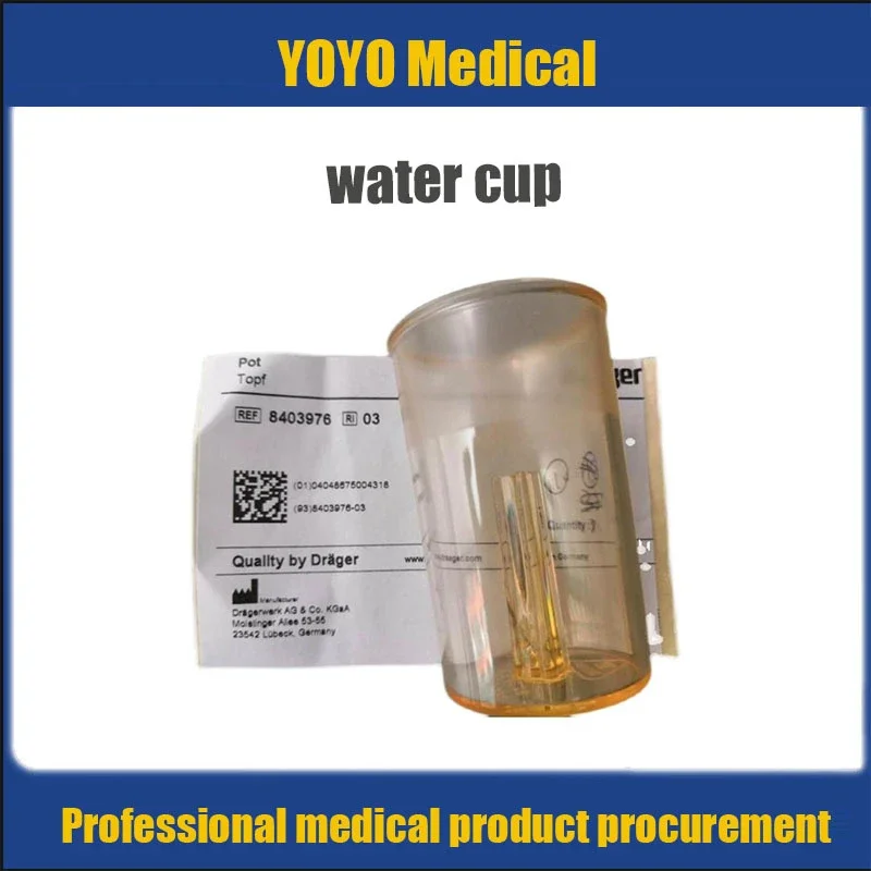 

Drager Savina ventilator Exhalation valve water collection cup 8403976 sink water cup