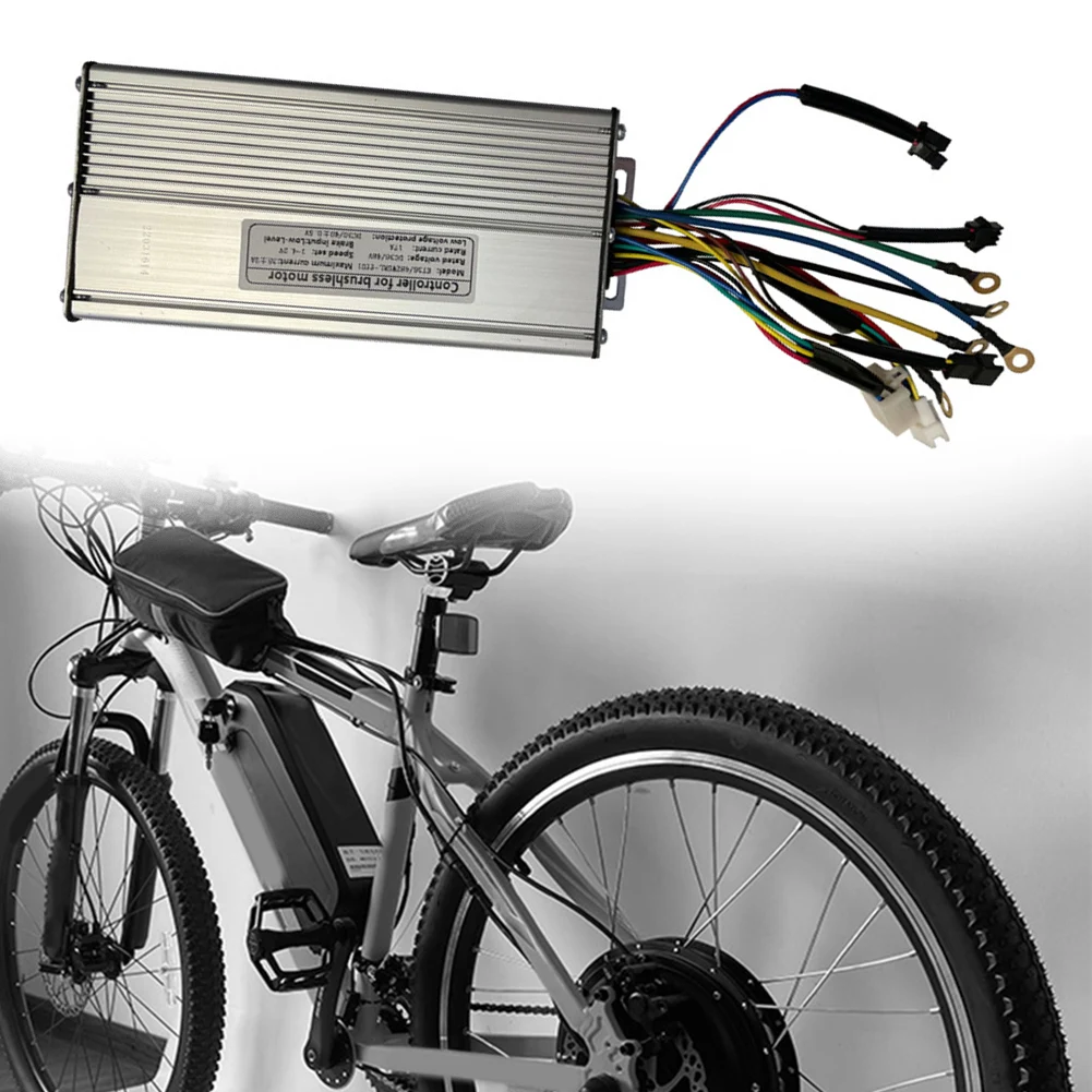 Контроллер Ebike KT-35A 36 В 48 1000-1500 Вт Бессенсорный бесщеточный контроллер двигателя