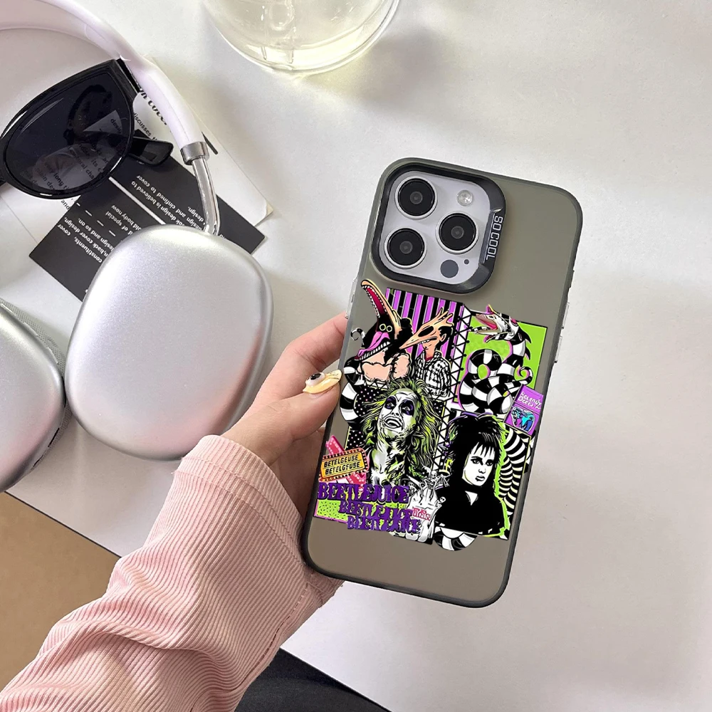 B-BEETLES TV J-JUICES Phone Case For Samsung S24 23 22 ULTRA A34 33 32 20S 5G 4G Laser Cover