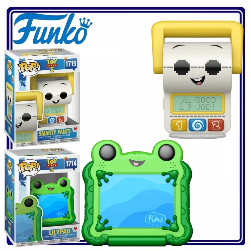 Фото Коллекционная фигурка Funko Pop Toy Story 5: Стинки Смарти Сяо Хэ (периферийный персонаж для планшета), настольное украшение, модель для декора дома, подарок для фанатов №1
