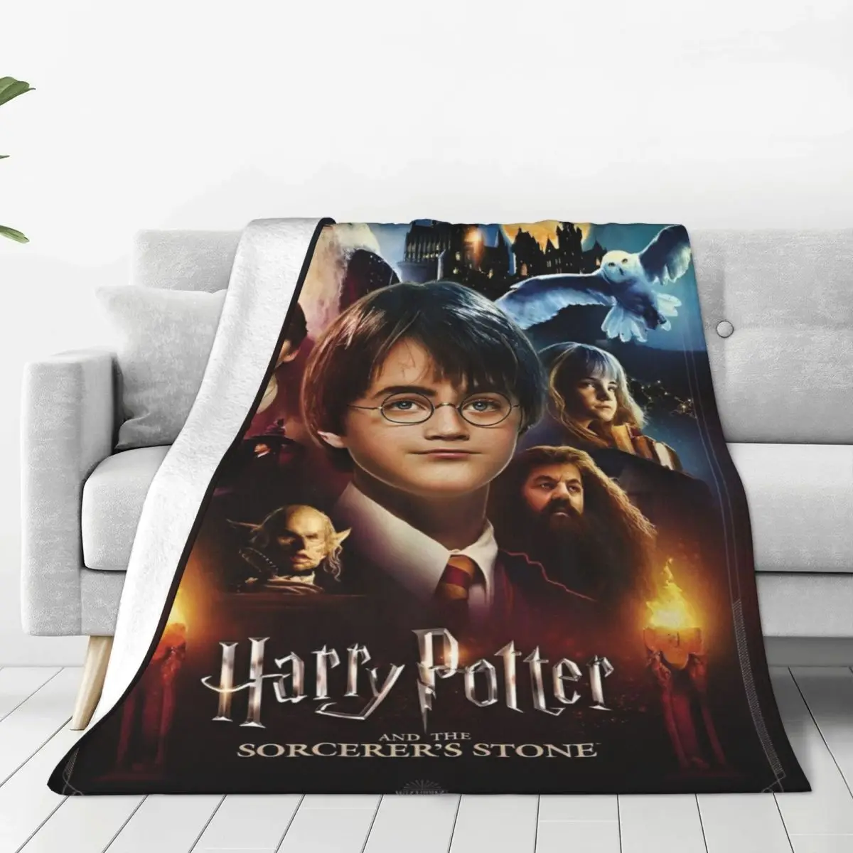 Одеяло из фильма H-HARRY P-POTTER фэнтезийное литературное романы декоративное