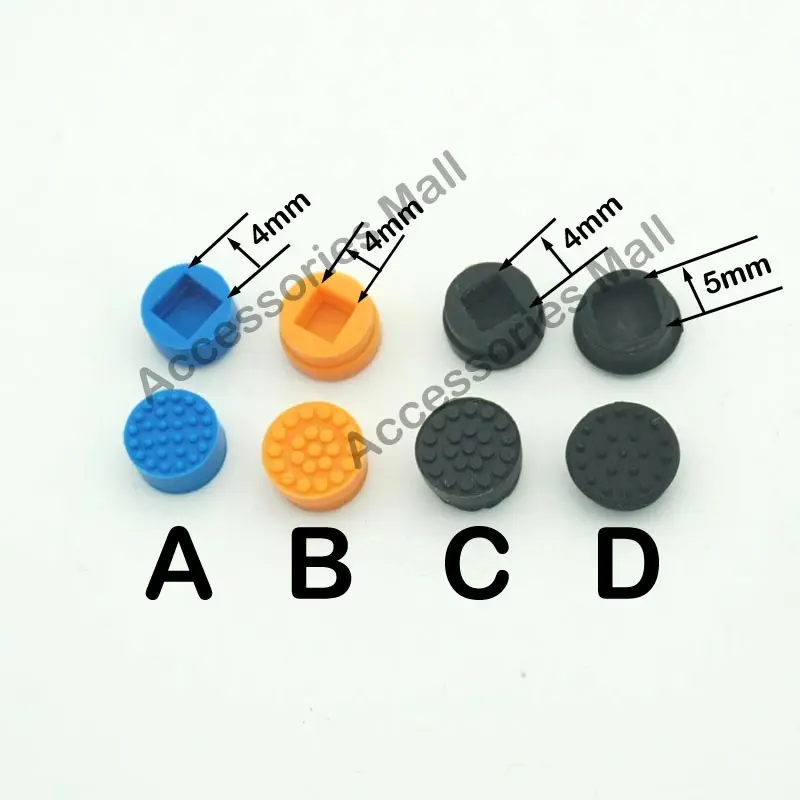 1-100PCS Trackpoint Pointer Mouse Laptop Notebook Blue Black Stick Point Cap For HP Keyboard Little Dot |
