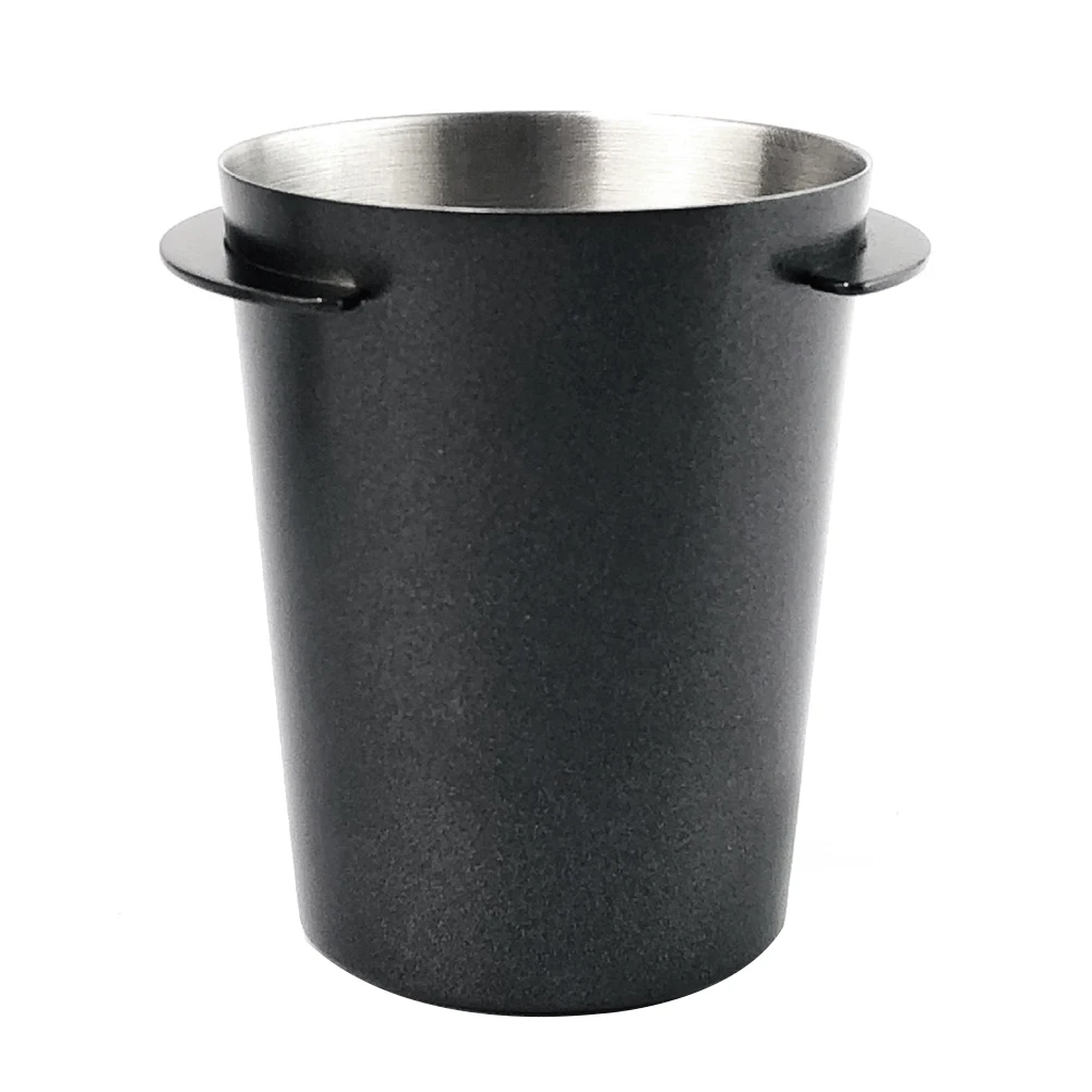 

Ek43 чаша для измельчения порошка для WPM Huijia нишевый приемник кофейного порошка ручка для кофемашины черная чашка для порошка