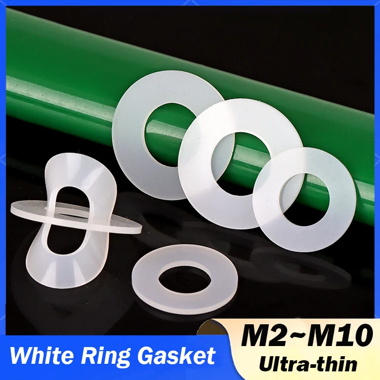 

Шайбы силиконовые M2 M2.5~M10 белые