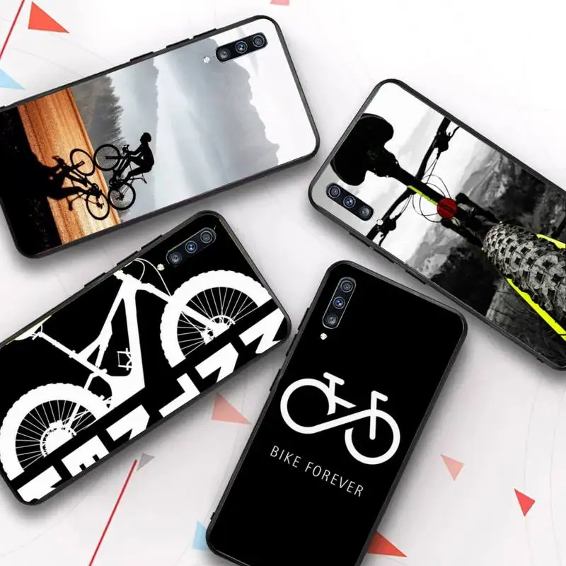 

Bike Cycling Art Phone Case for Samsung A51 01 50 71 21S 70 31 40 30 10 20 S E 11 91 A7 A8 2018