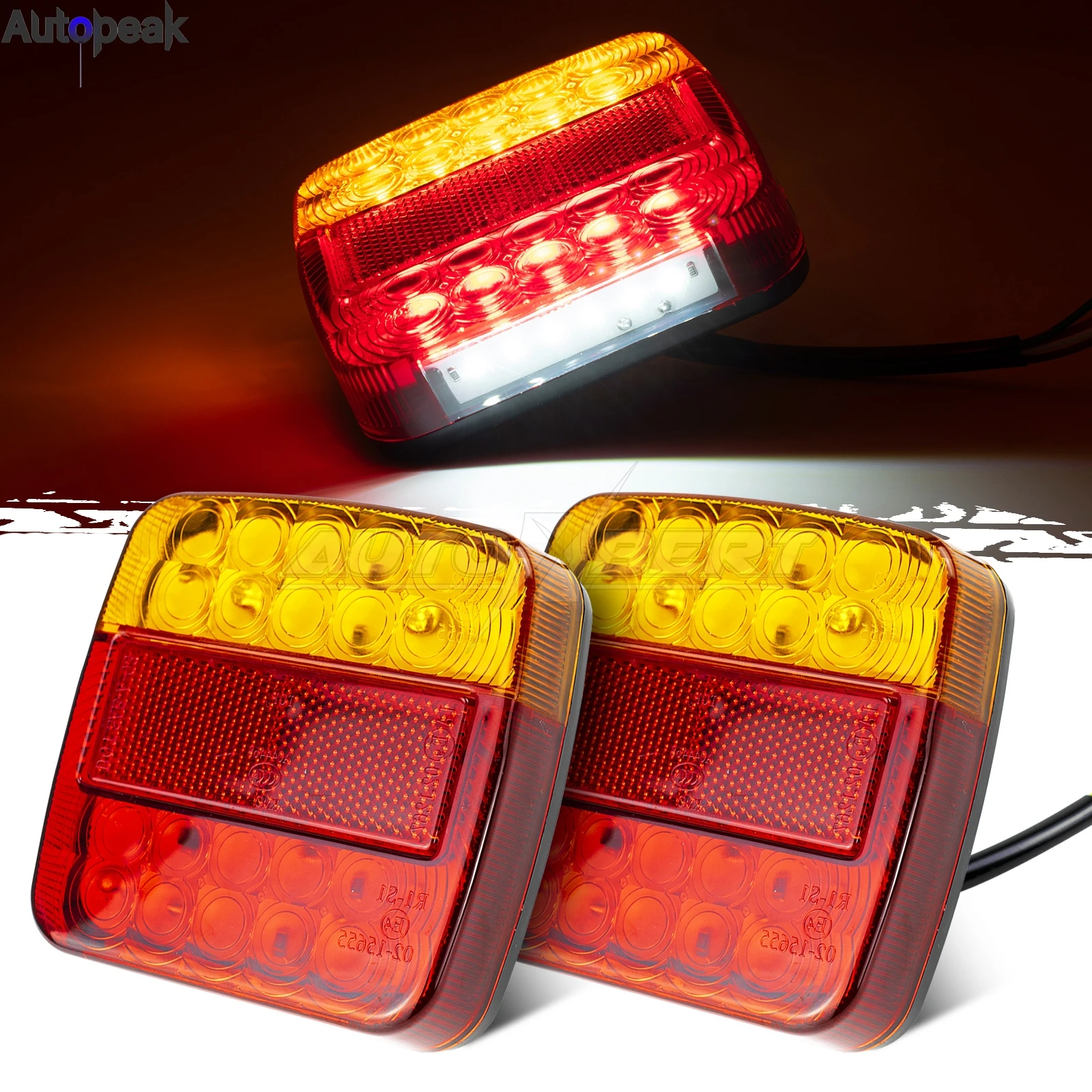 2 шт. задний фонарь заднего фонаря 12 В