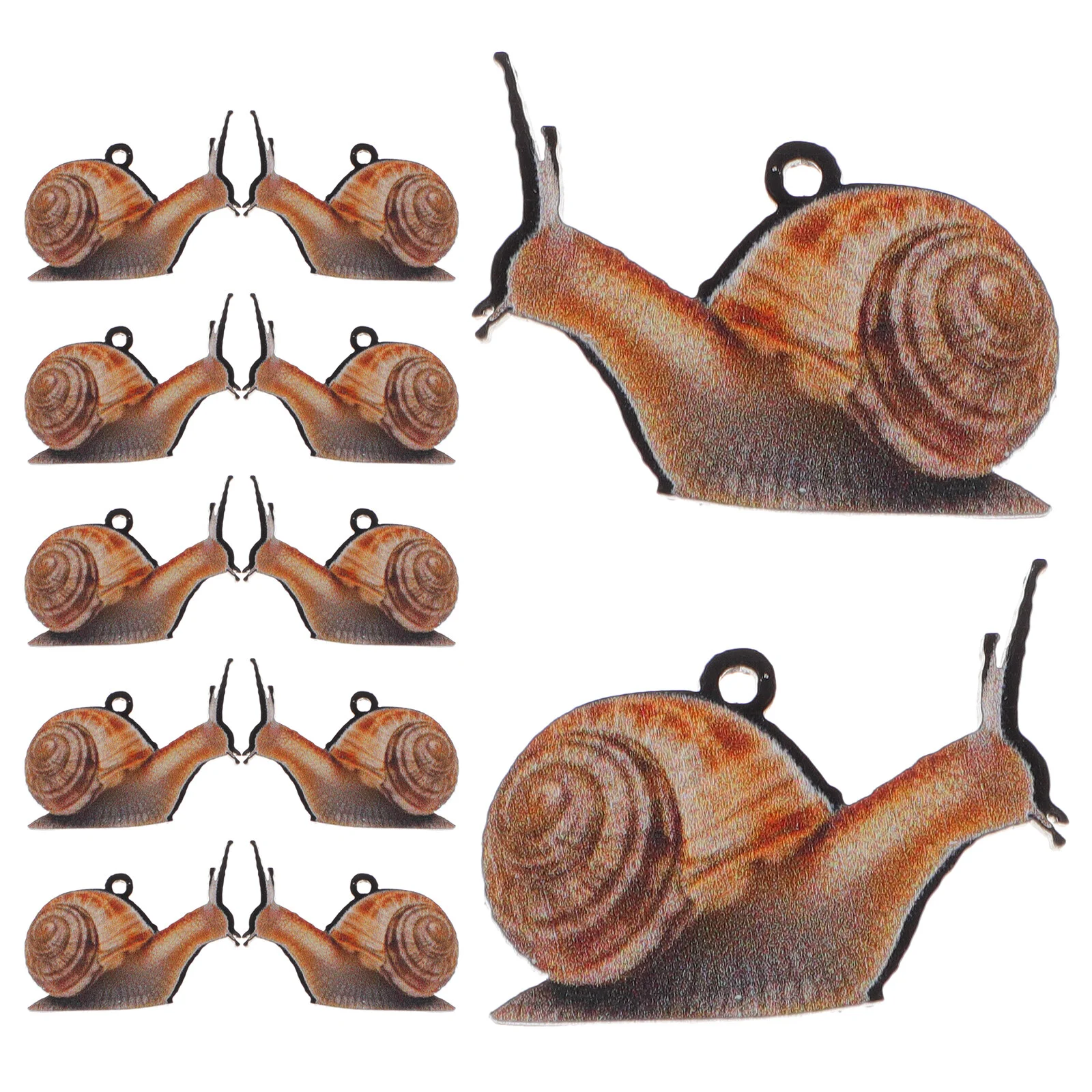 20 Pcs Necklace Bulk Animal Charm Charms Key Chain 3.8X2cm Earring Acrylic DIY Supply