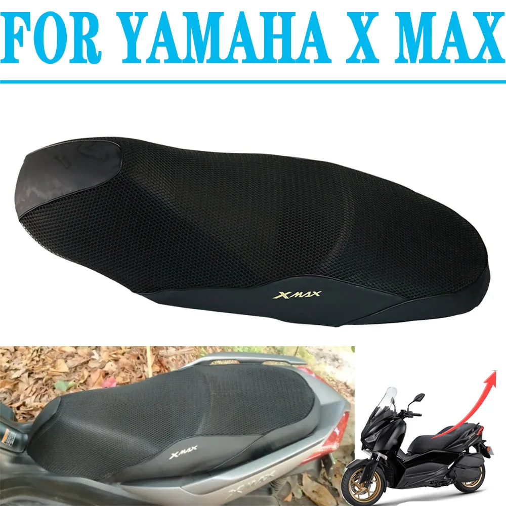 

XMAX 300 Motorcycle Cushion Seat Cover Protection Sunscreen Breathable Heat Dissipation for YAMAHA X MAX 300 250 125 XMAX300300
