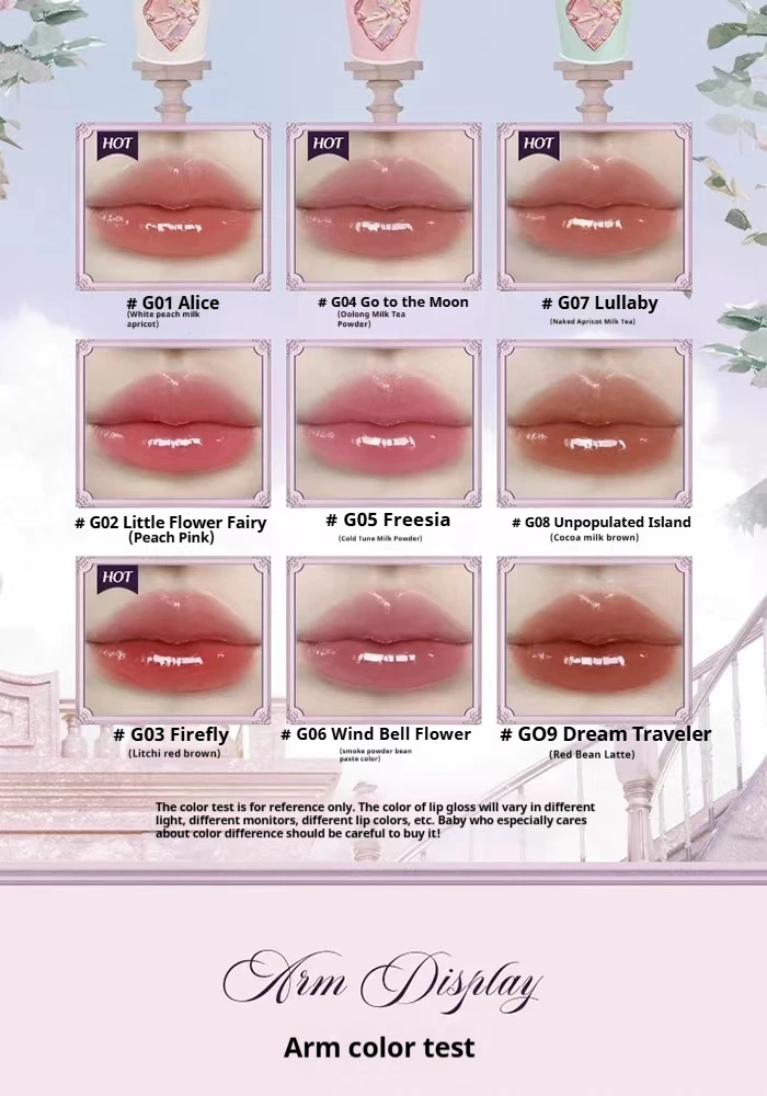 Блеск для губ FLower Knows Midsummer Night