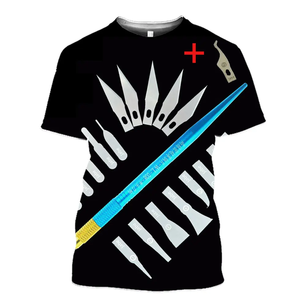 Мужские футболки SONSPEE новинка набор инструментов для хирургической фотосъемки