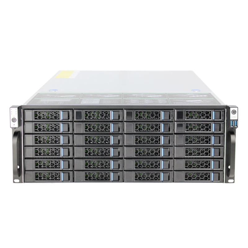 

Inexpensive 24 Bay 4U Rack Mount Steel Atx Storage Server Case Chassis Enclosure With 6Gb/S Expander Backplane