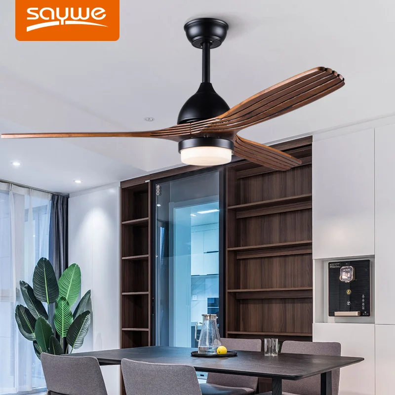 

Retro Ceiling Fan Light for Living Room, Bedroom and Study with LED Lights