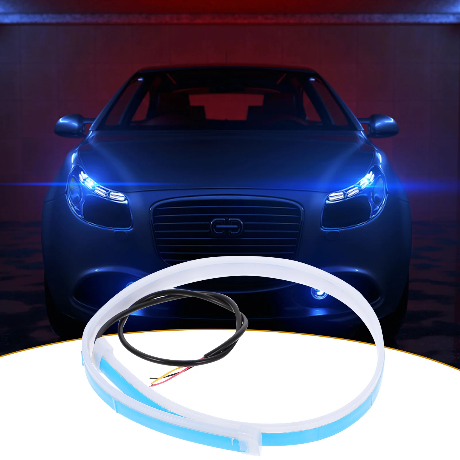 

Daytime Running Light LED Light Strip Driving Lamp LED Headlight Car Accessory