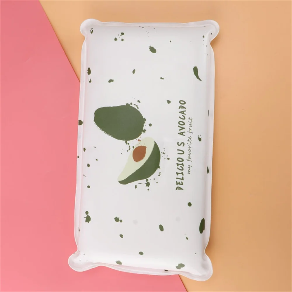 

Pvc Cooling Pillow Relieve Fatigue Nap Ice Pad Cartoon Ice Pad 4.6cm Ice Pillow Thickened Edge Pillow 1400g Cool Down