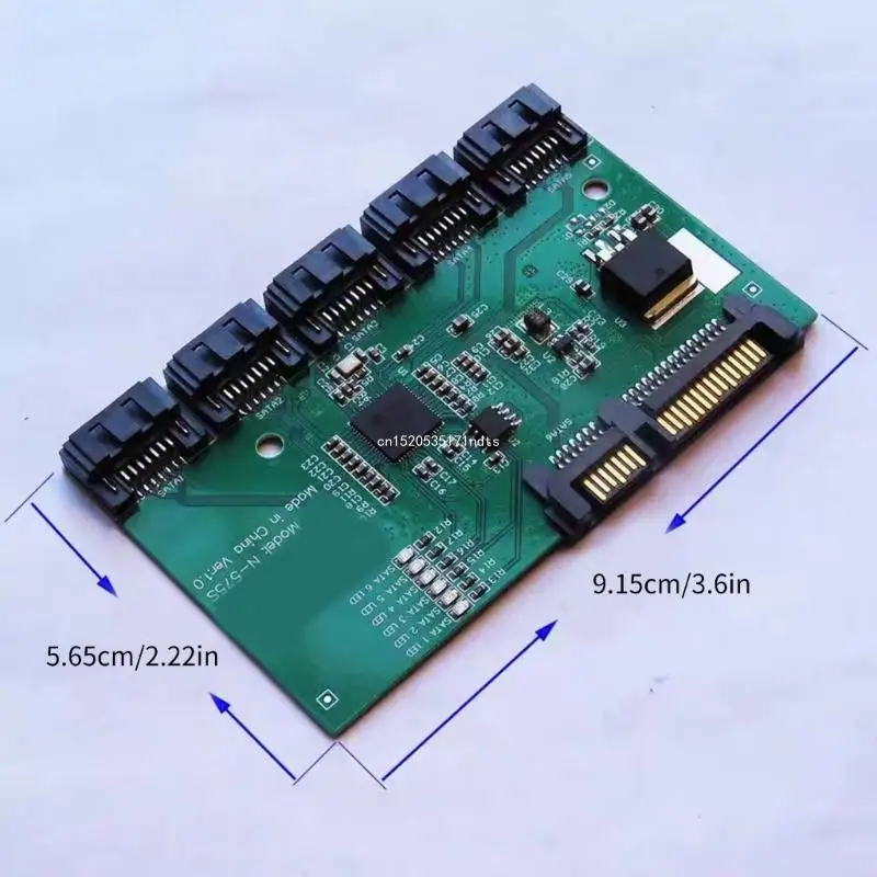 Разветвители SATA3.0 от 1 до 5 Адаптеры портов Преобразователи PM Умножители Прямая