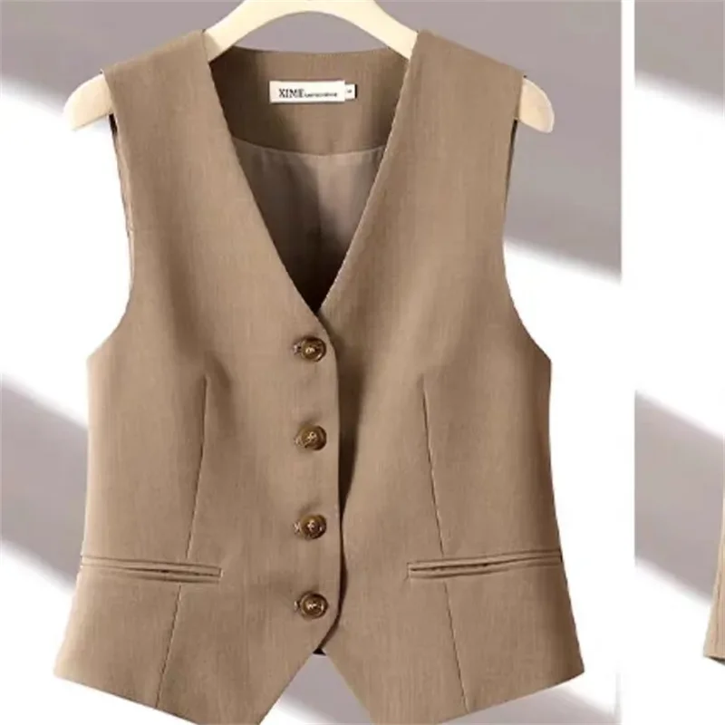 Женский новый высококачественный костюм-жилет в британском стиле коллекция