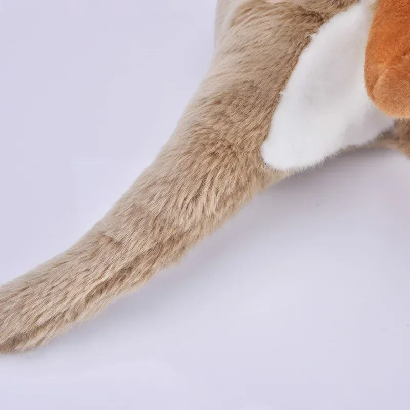 [Забавный] 50 см реалистичный кенгуру плюшевые игрушки милый мягкий мягкие кукла