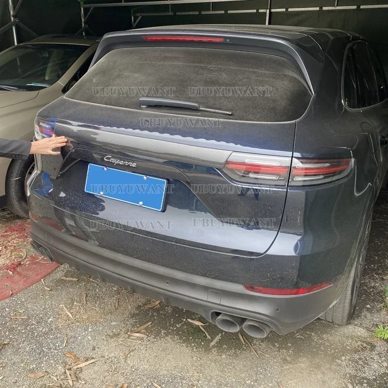 Новый стильный средний спойлер для Porsche Cayenne 2018 2019 2020 2021-2023 высококачественное