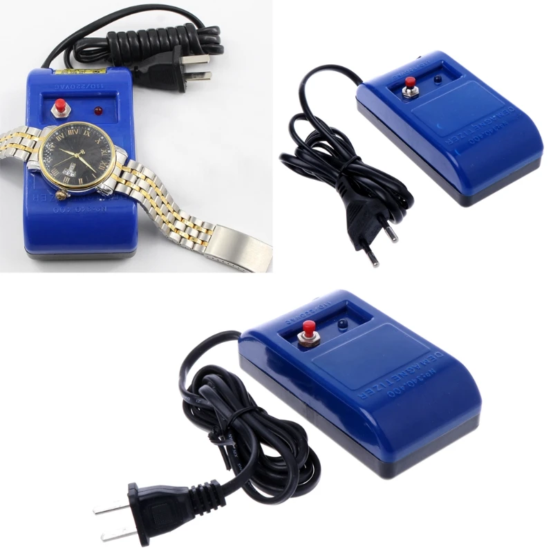 

Professional Watch Demagnetizer EU Plug 110V Watch Repair Degaussing Tool Mechanical for Mechanical/Quartz Watch