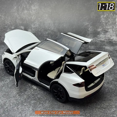 1 18 diecast cars tesla model x - купить недорого | AliExpress