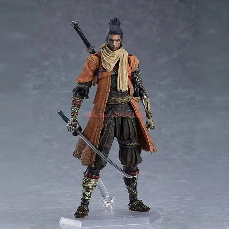 Фото Sekiro Shadow Die Twice игровые периферийные устройства, высококачественная копия, обновленные и модифицированные версии, экшн-фигурка, подарок для мобильности №5