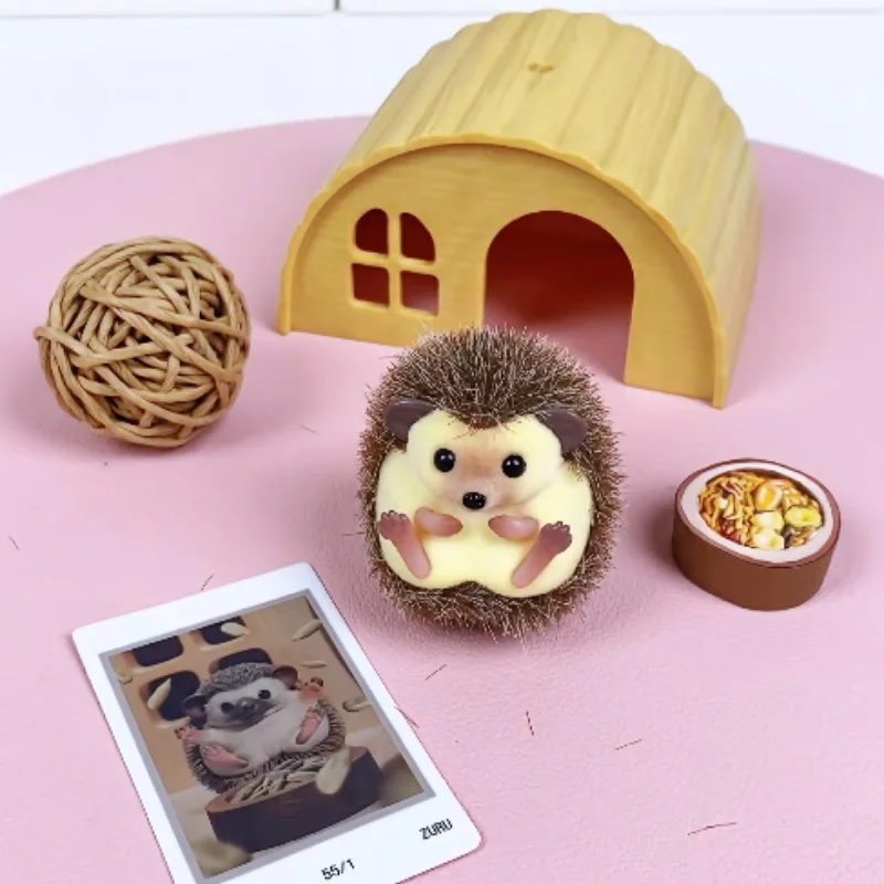 Фото В наличии: ZURU My Mini Pets, игрушка-фигурка ёжика в закрытой упаковке с аксессуарами для коллекционеров и любителей животных, коллекционный шар-сюрприз. №5