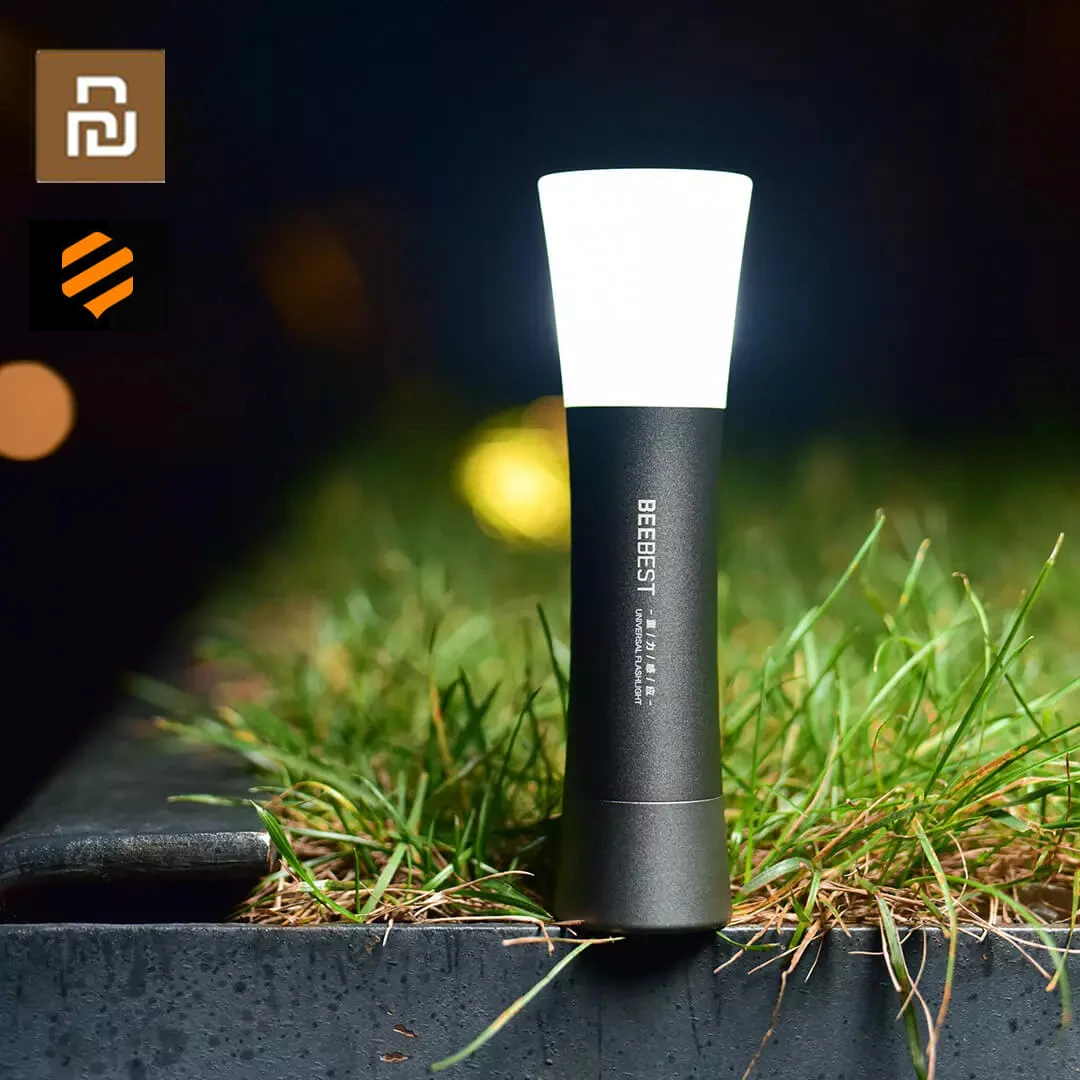 New XIAOMI YOUPIN Beebest Multifunctional Induction Flashlight Lightweight Portable Gravity Sensing Outdoor Camping Night Light