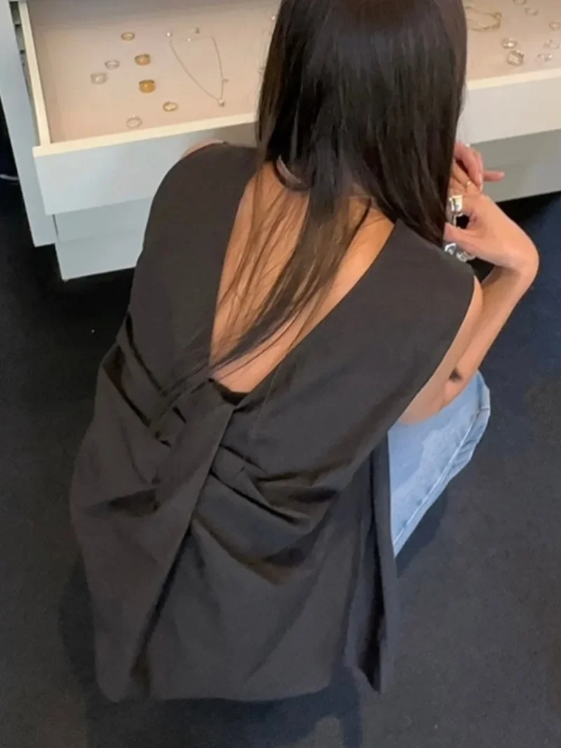 Шикарный Knik Design 2024 Женские рубашки и блузки 2-сторонней одежды Blusas Camisas без