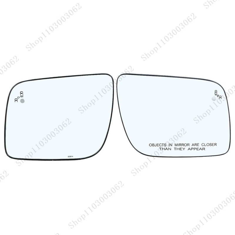 Внешнее боковое зеркало заднего вида, стеклянная линза с подогревом для слепых зон для Ford Explorer 2011 2012 2013 2014 2015 2016-2019, версия для США