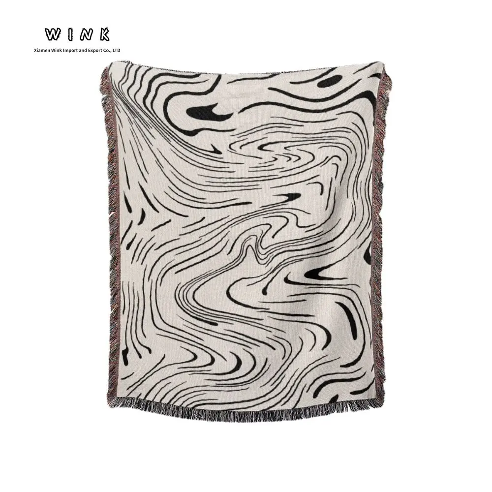 

Зимнее одеяло для кемпинга, искусственное одеяло для пикника, покрывало для дивана, покрывало, богемное одеяло, гобелен