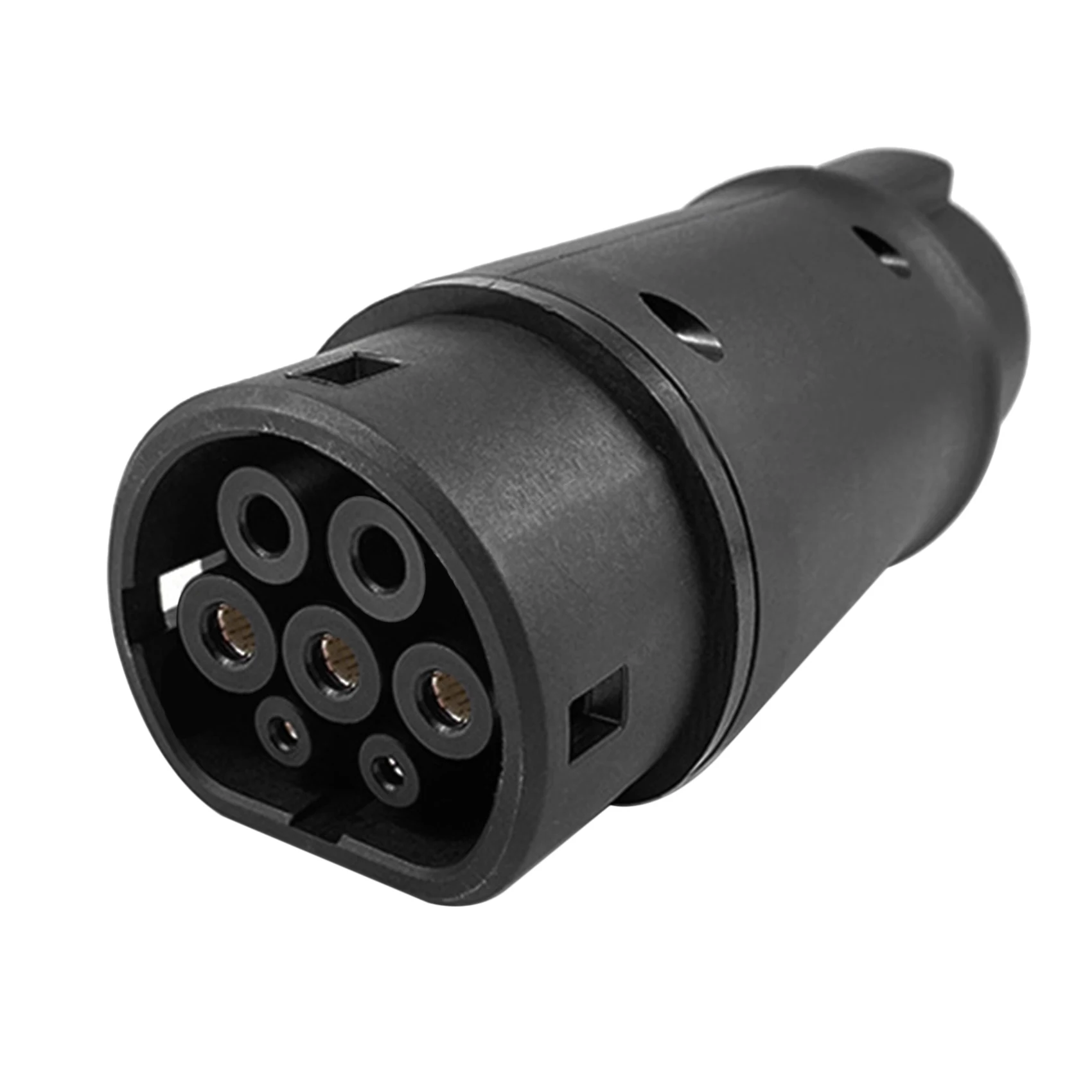 

EVSE J1772 Adaptor Type 1 to Type 2 Socket Electric Vehicle Car EV Charger Connector IEC 62196 Adapter for Cars Vehicle