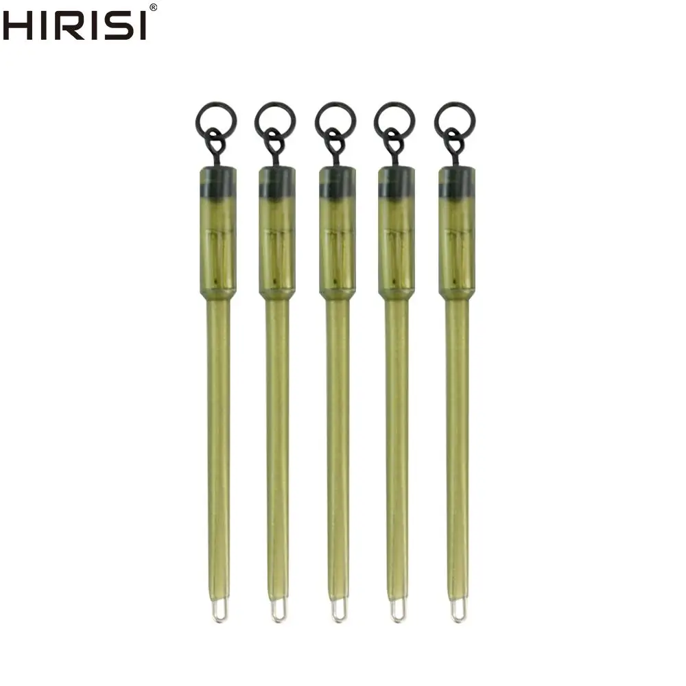 

5 шт. рыболовные снасти для ловли карпа PVA сумка стебли встроенный свинец резиновая трубка вставить конец клеммы снасти