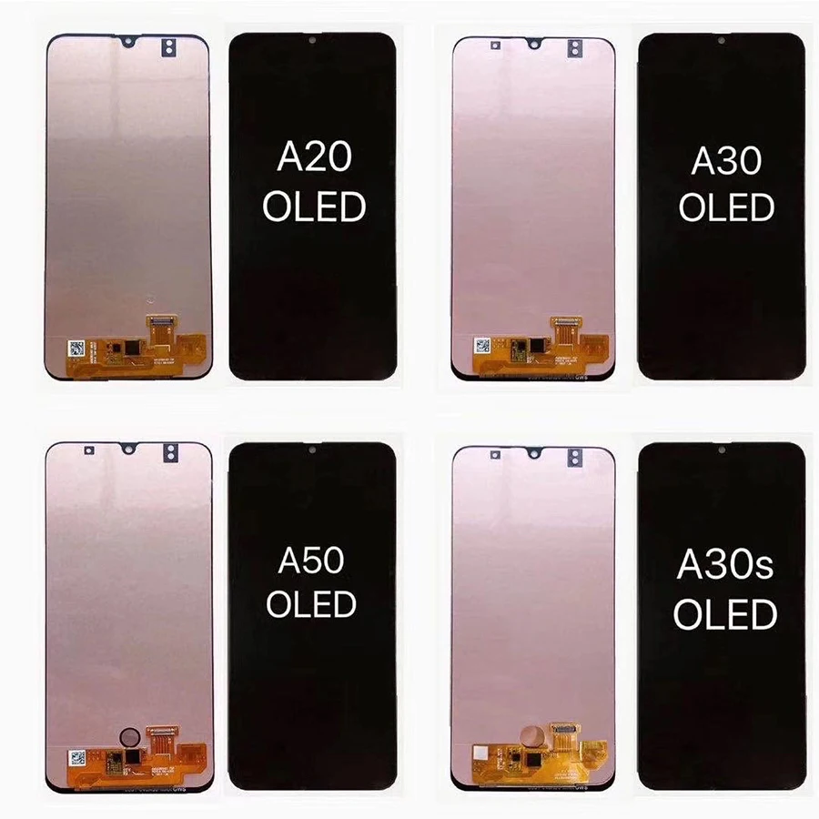 

For Samsung A30 A50 A50S LCD screen display A305 A305F A305F/DS A50 A505 A505F A507 A507F assembly For Samsung A20 LCD Diaplay