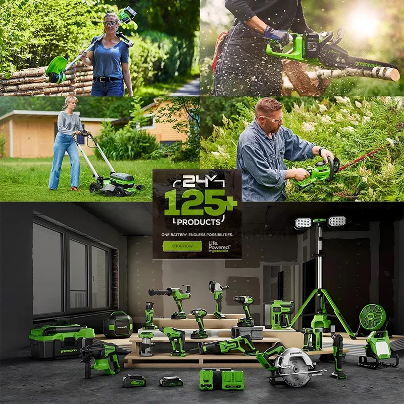 Бензопила Greenworks Mini 24V Обрезная пила 6 дюймов TruBrushless ™   с сумкой для инструментов отлично подходит для штормовой очистки, обрезки и кемпинга. Только для инструментов (art.: 3920cb6b5ec68) - 3920cb6b5ec68