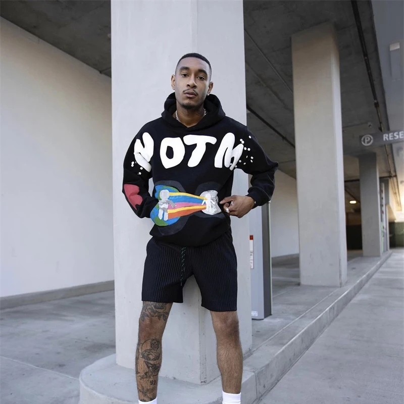 

Новинка, Стильная осенне-зимняя женская хлопковая толстовка Cpfm 23ss высокого качества для мужчин и женщин