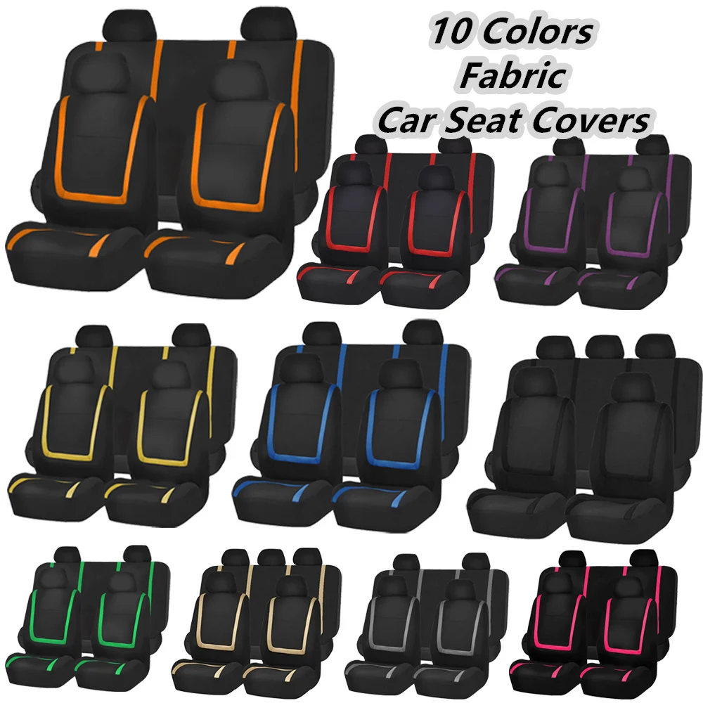

Fabric Car Seat Covers For Infiniti M25 M30 M35 M45 ESQ FX QX30 QX50 QX56 QX60 QX70 QX80 Q45 Q50 Q60 Auto Seat Cushion Cover