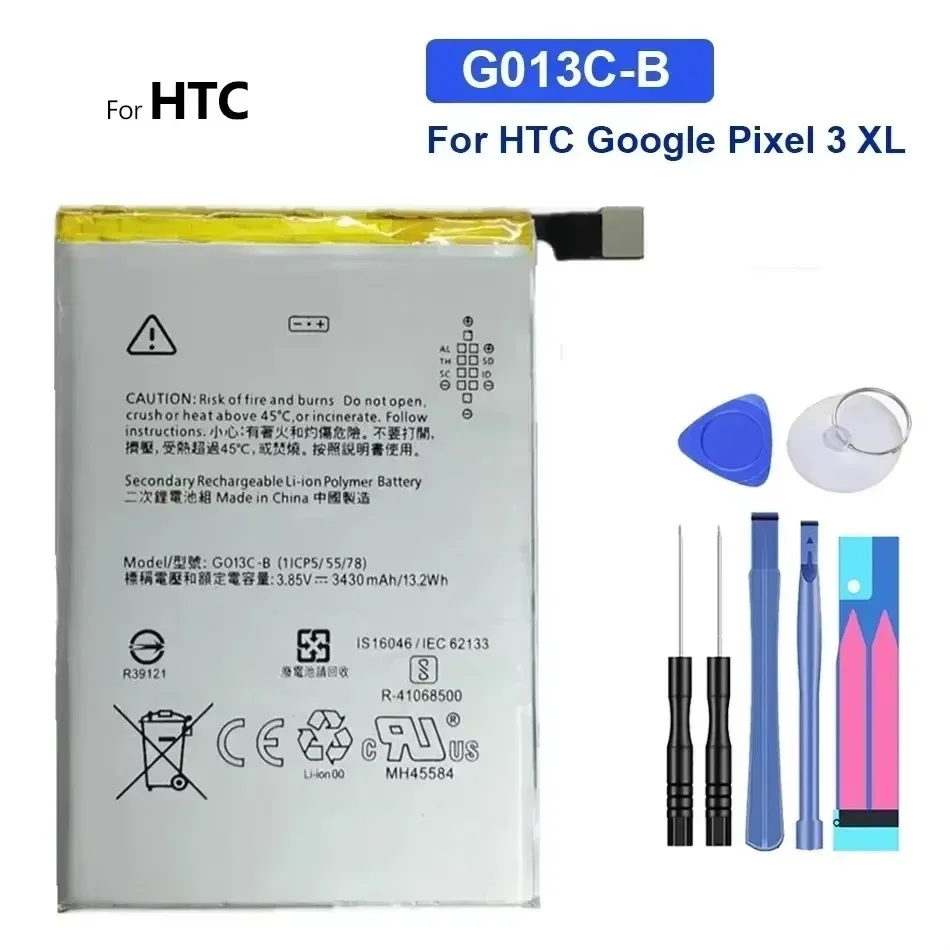 Аккумулятор 2915 мАч-3700 мАч G020A-B G013A-B G020E-B G013C-B для HTC Google Pixel 3A XL 3 Lite G013B G013A Bateria