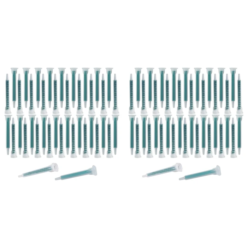 

AFBC 80 Piece Epoxy Mixing Nozzle Electrostatic Mixing Nozzle Cartridge Tip 50Ml/1.7Oz (1:1/1:2 Ratio) 16 Elements