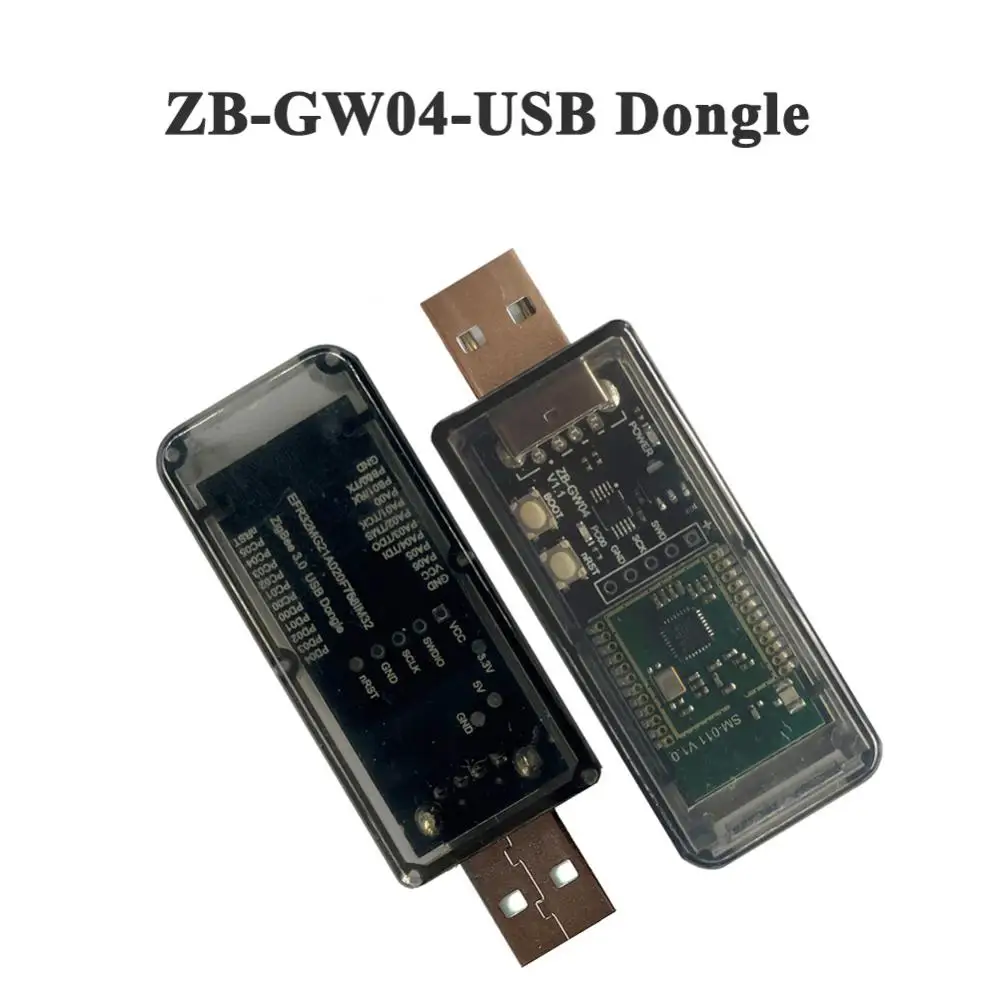 

Zigbee 3.0 Gateway Mini Support Ota Via Uart New Smart Home Open Source Hub Universal Usb Dongle Chip Module Zb-gw04