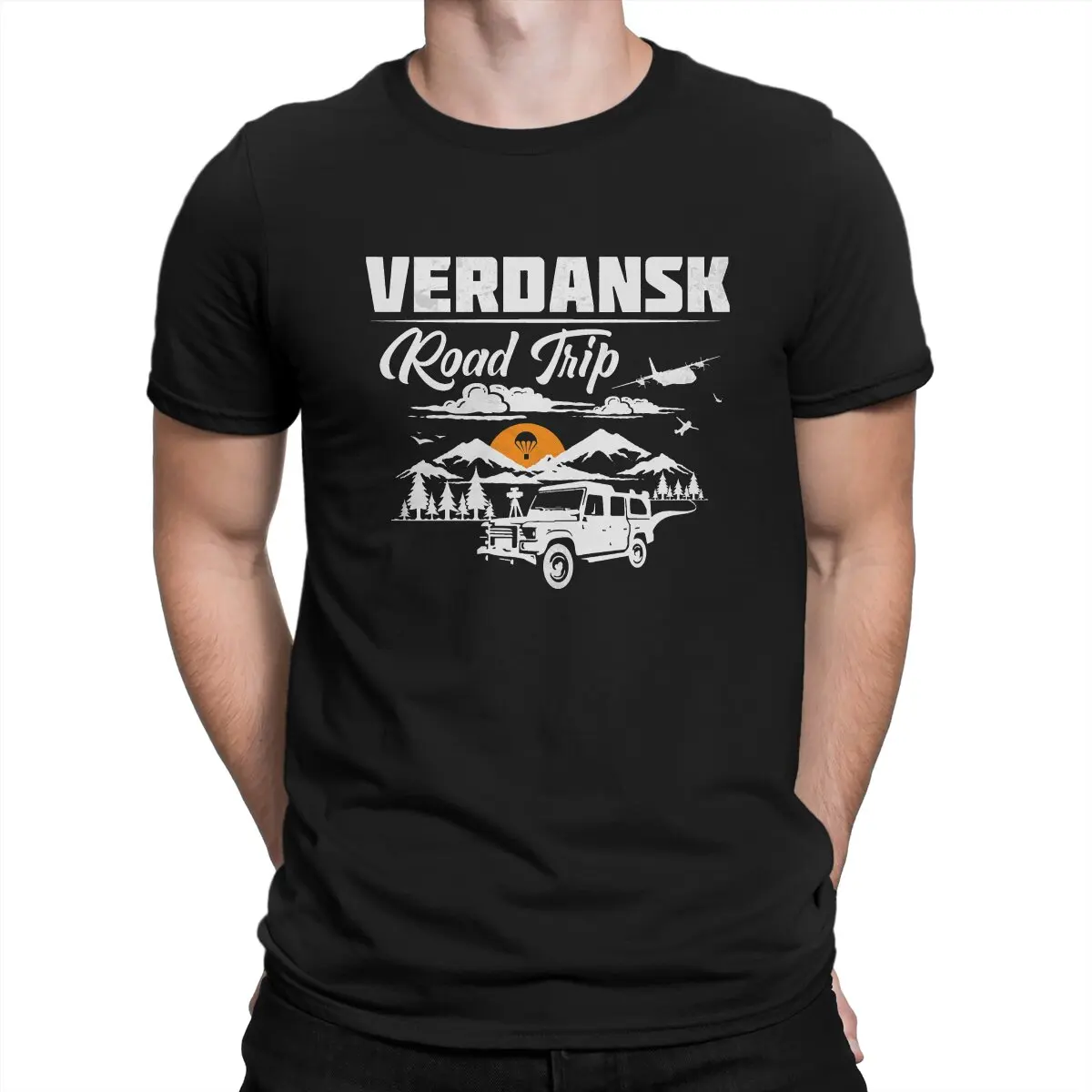 

Verdansk Road Trip Hip Hop TShirt COD Game Casual T Shirt Summer T-shirt For Men Women