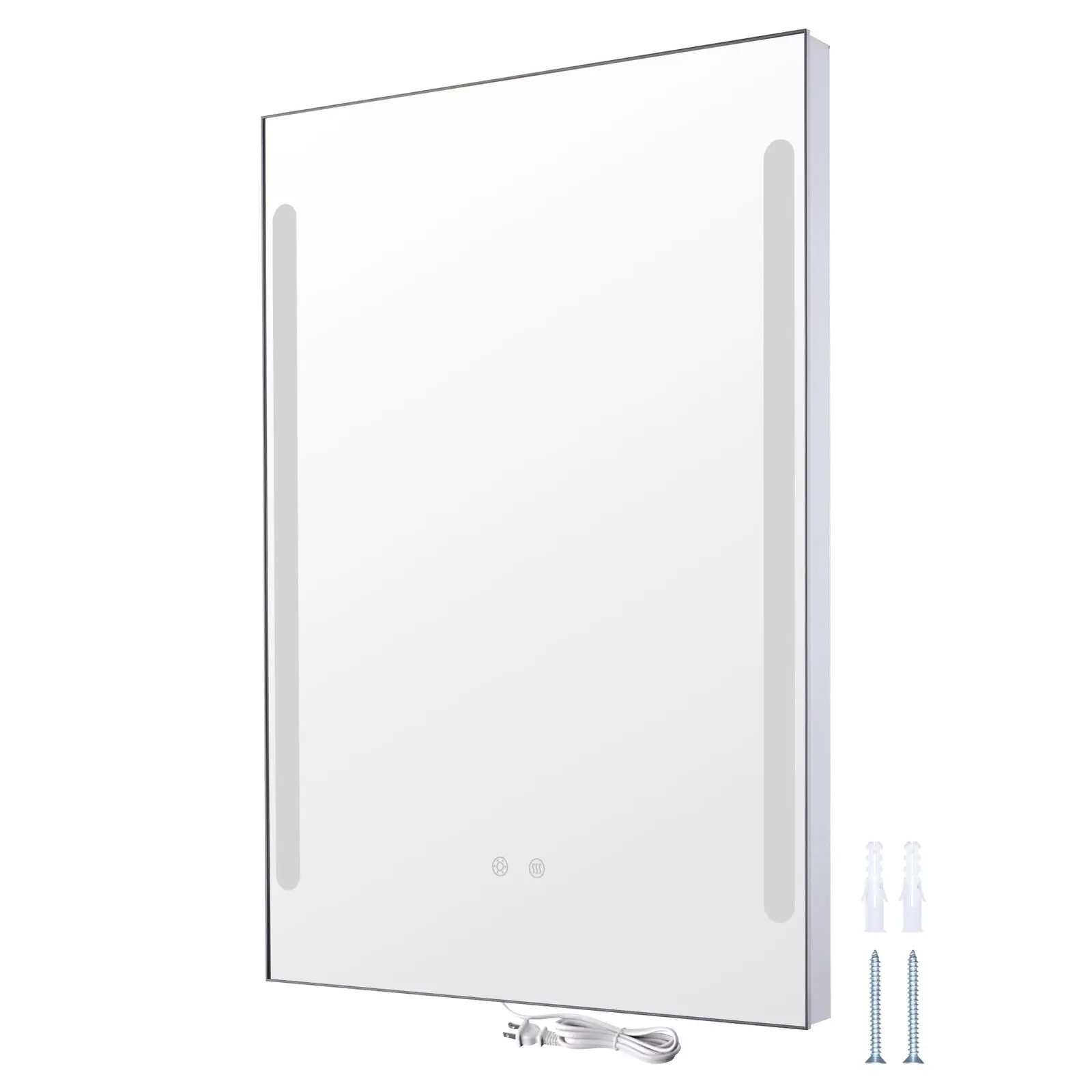 

Bath Mirror Smart LED Lighted Mirror with 3 Color Temperatures 60 X 80 X 4.2 cm